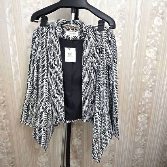 Calvin Klein Open Front Blazer NWT - Picture 3 of 8